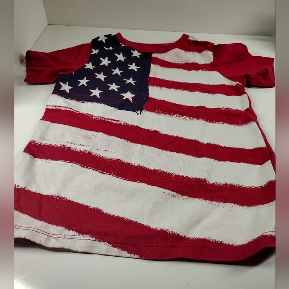 The Children's Place American Flag Fourth of July Tshirt - Picture 5 of 8